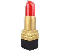 Vase à Rouge à lèvres, Vase décoratif en résine dorée avec Forme de Rouge à lèvres réaliste, Vase à Fleurs créatif pour café, bibliothèque, Salon (Or)