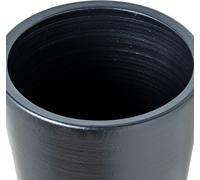 Vase Alexandra House Living Noir en céramique 40 x 72 cm