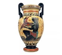 Vase Amphore Déesse Diana Artemis & Athéna Poterie grecque antique en céramique