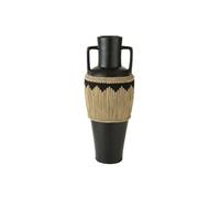 Vase Amphore Design Herbes 100cm Noir