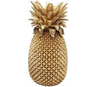 Kare Design Vase Décoratif Pineapple, Or, Ananas, Dieamètre 25 cm, Vase Decoratif pour Fleurs Séchées, Deco Intérieur, Decoration Chambre, Salon, Maison