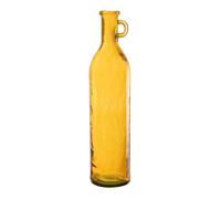 Vase Anse en Verre "Bouteille" 75cm Ocre Jaune G