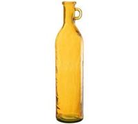 Vase Anse en Verre "Bouteille" 75cm Ocre Jaune G