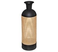 Vase ""Arbela"" métal noir H61cm - Atmosphera Créateur d'intérieur