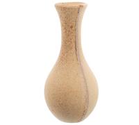 Vase Artisanal en Bois Brut à Peindre pour Fleurs Séchées