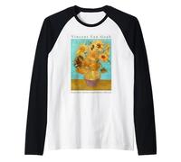 Vase avec douze tournesols par Vincent van Gogh Art Lover Manche Raglan