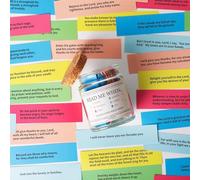 Vase avec notes bibliques - Vase biblique fait à la main, notes de dévotion chrétiennes | Ornement de pot de la Bible en papier coloré, pot de notes colorées d'inspiration pour les émotions premuros