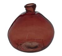 Vase Ballon en Verre Recyclé "Uly" 33cm Ambre