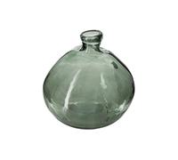 Atmosphera – Vase Dame Jeanne – Verre recyclé – Vert kaki D33 cm