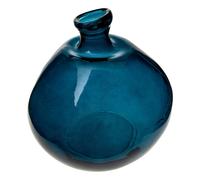 Vase Ballon en Verre Recyclé "Uly" 33cm Orage
