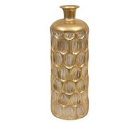 Atmosphera Vase Belli strié doré h60