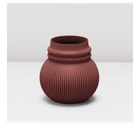 Vase bob en bioplastique - rouge