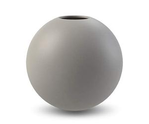 Vase Boule Cooee Design en céramique, Coloris Gris, 20 cm