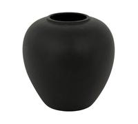 Vase Boule en Dolomite """" 10cm Noir .