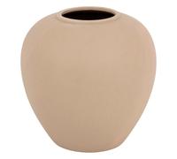 Vase boule Rily céramique taupe H22cm - Atmosphera Créateur d'intérieur