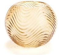 Vase boule Nais moutarde verre 18.00 cm Amadeus 18.00x18.00 cm