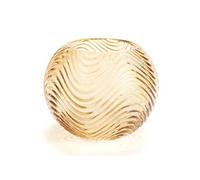 Vase boule Nais moutarde verre 18.00 cm AMADEUS 18.00x18.00 cm
