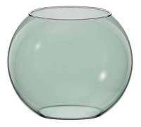 Vase boule verre vert Ø 19 cm H 15 5 cm-terrarium plante aquarium rond déco maison tendance