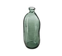 Vase Bouteille en Verre recyclé Vert Kaki H 51 cm - Atmosphera