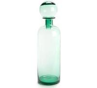 Vase bouteille hauteur 39 cm vert - Amadeus - Vert - Verre Vert G