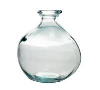 Vase bouteille simplicity 18 cm en verre