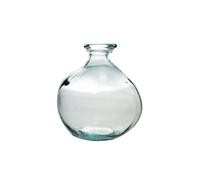 Vase bouteille simplicity 18 cm en verre