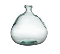 Vase bouteille simplicity 23 cm en verre