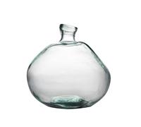Vase bouteille simplicity 33 cm en verre