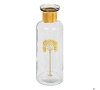 Atmosphera – Vase bouteille déco «Tropical Boudoir» 22 cm Transparent