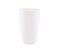 Vase Brussels Diamond Rond Haut 27CM Blanc Elho
