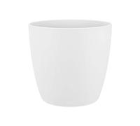 Vase Brussels Rond 18CM Blanc Elho