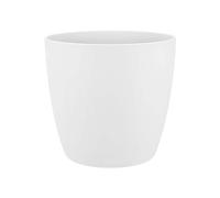 Vase Brussels Rond 20CM Blanc Elho