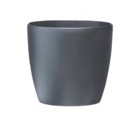 Vase Brussels Rond Roues 35CM Anthracite Elho