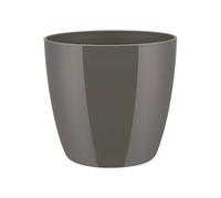 Vase Bruxelles Diamond Rond 25CM Oyster Pearl elho