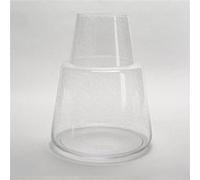 Vase bulle volcano 25 cm - Lou De Castellane - Transparent - Verre Transparent G