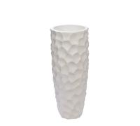Vase cactus blanc 90 cm