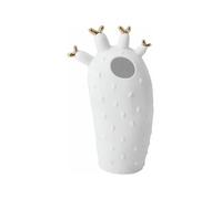 Vase cactus corail