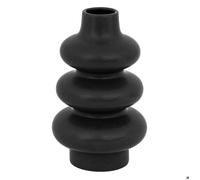 Vase céramique Clothilde noir H25cm - Atmosphera Créateur d'intérieur