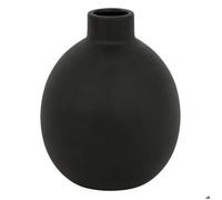 Atmosphera Créateur d'intérieur - Vase en Dolomite "Rily" 18cm Noir Noir G