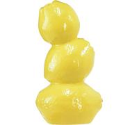 Vase citron pour décoration printanière & estivale en jaune, vase à fleurs en céramique H20 cm, décoration de table estivale & fraîche
