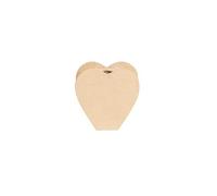 Vase coeur waterproof 13x5x13 cm - Kraft