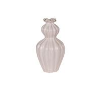 Vase Collerette beige 16,5x29 cm - Table Passion - Beige - Céramique Beige G