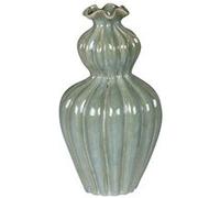 Vase Collerette vert 11,5x21 cm - Table Passion - Vert - Céramique Vert G
