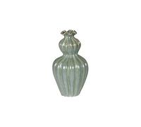 Vase Collerette vert 11,5x21 cm - Table Passion - Vert - Céramique Vert