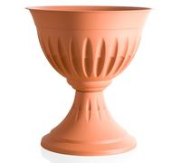 Vase Colonne 25 Cm. Couleur Marron En Plastique Art.31901