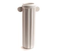 Vase colonne blanc 31 cm