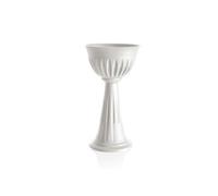 Vase colonne - ALBA - D 43 cm - Blanc