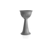 Vase colonne - ALBA - D 43 cm - Gris