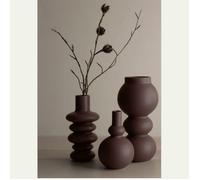 Vase Como Mocha Boule - H 15.5 cm