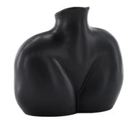 - Vase en grès Harvey noir